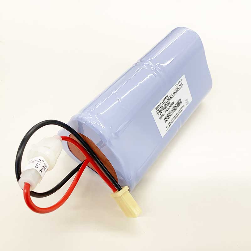 N6-DW2相当品 7.2V3500mAh 岩崎電気製非常灯機器用交換電池  俵型２V  3Pコネクター付き