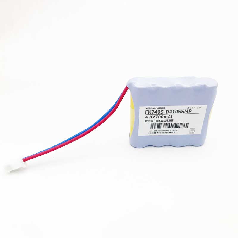 FK740相当品（同等品） ※電池屋製 4.8V700mAh S型 ＜FK177A相当品(同等品)＞＜年度シール付き＞ コネクター付きそのまま取付できます。