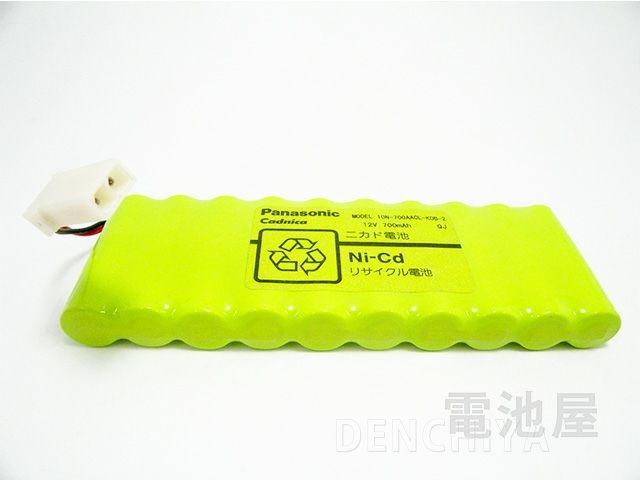 10N-700AACL Panasonic Cadnica製（SANYO） 12V700mAh CAF012用 通報装置バッテリー