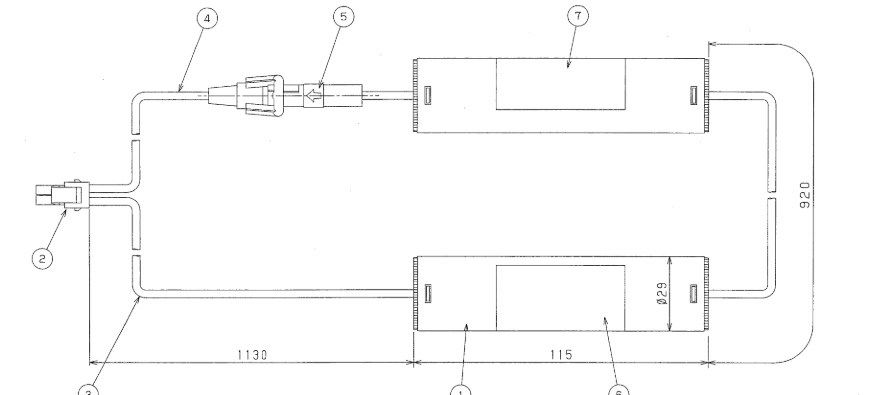 2-2NR-CY-LENB相当品 (同等品) 東芝ライテック製非常灯器具用交換電池 ＜年度シール付き＞ コネクター付きそのまま取付できます。