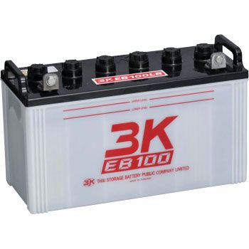 EB100-LR 3Kバッテリー製 12V100Ah L型端子 端子位置LR  ディープサイクルEBバッテリー（GS EB100 LER相当品）