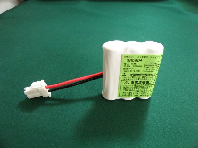 3N06DA 三菱電機製 (3N-06DA) 3.6V600mAh