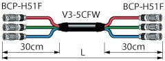 3VS05-5CFWH カナレ BNCｹｰﾌﾞﾙ（ﾏﾙﾁ）