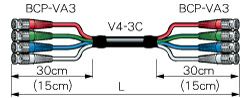 4VS03A-3C カナレ BNCｹｰﾌﾞﾙ（ﾏﾙﾁ）