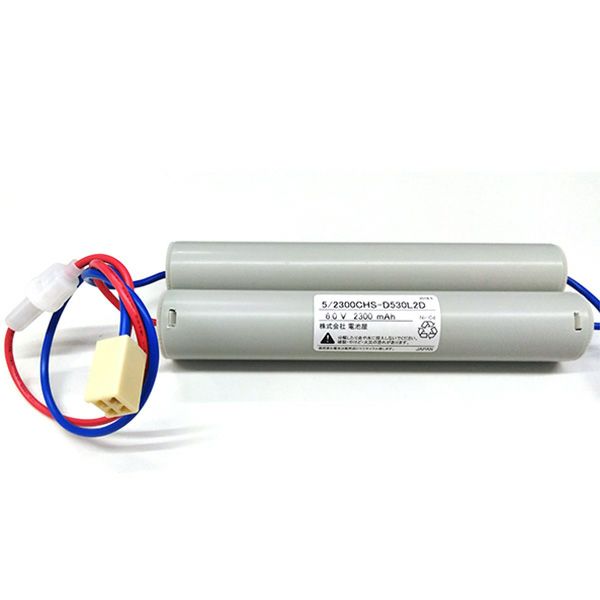 5/2300CH相当品 湯浅電池相当品 6V2300mAh 組電池 コネクタ付