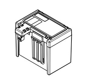 【中止品】6H15DE 三菱電機 非常灯用交換電  6.0V1450mAh