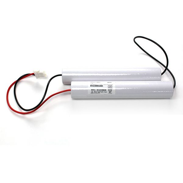 6N23AA相当品(同等品)  6.0V2300mAh＜年度シール付き＞ コネクター付きそのまま取付できます。