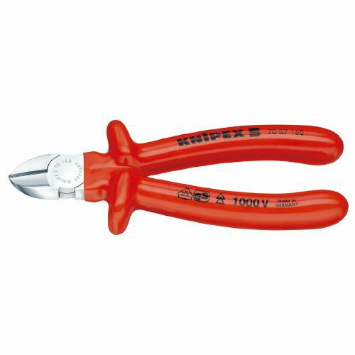 7007-180 絶縁斜ﾆｯﾊﾟｰ 1000V KNIPEX(クニペックス)