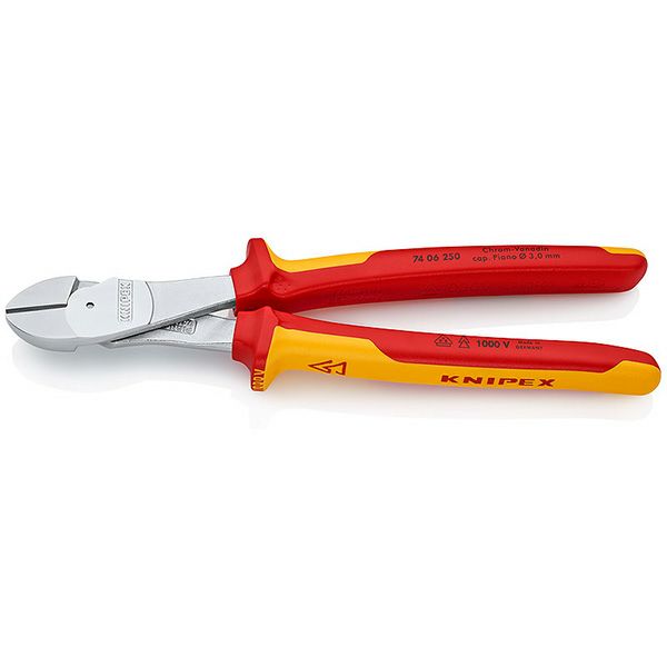 7406-250 絶縁強力斜ﾆｯﾊﾟｰ 1000V KNIPEX(クニペックス) KNIPEX(クニペックス)