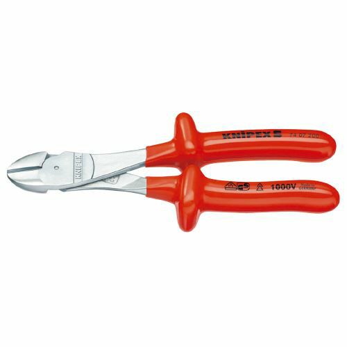 7407-200 絶縁強力斜ﾆｯﾊﾟｰ 1000V KNIPEX(クニペックス)