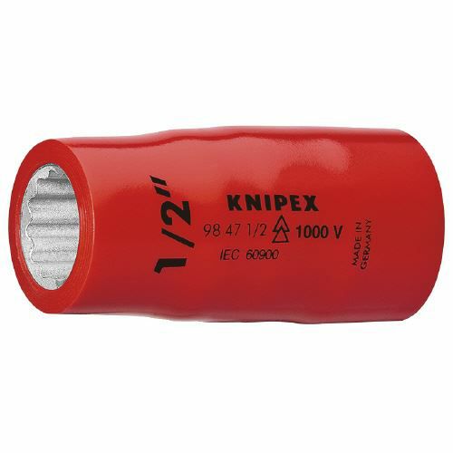 9847-11/16 (1/2SQ) 絶縁ｿｹｯﾄ 1000V KNIPEX(クニペックス)