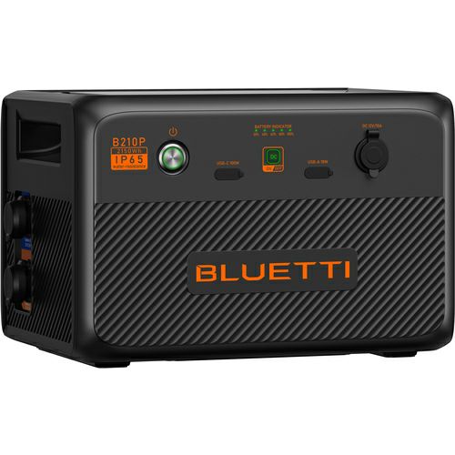 B210P  BLUETTI ポータブル電源 AC240P用拡張バッテリー  2150Wh LiFePO4 リン酸鉄リチウムイオン 防滴IP65