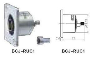 BCJ-RUC1 20個 カナレ 75ΩBNC型ﾘｾﾌﾟﾀｸﾙ