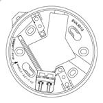 BVK4010 パナソニック製 感知器ベース 確認灯付速結式感知器ベース(コネクタなし)[sd]【当日出荷対応】