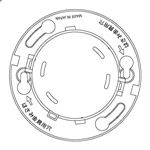 BVK46071 パナソニック 確認灯付速結式感知器ベース埋込型(小型タイプ・コネクタ付)