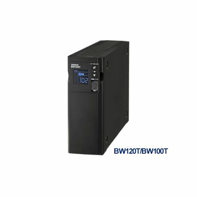 【2024年8月8日現在納期未定】BW100T オムロン製 常時商用 正弦波出力UPS 1000VA/610W