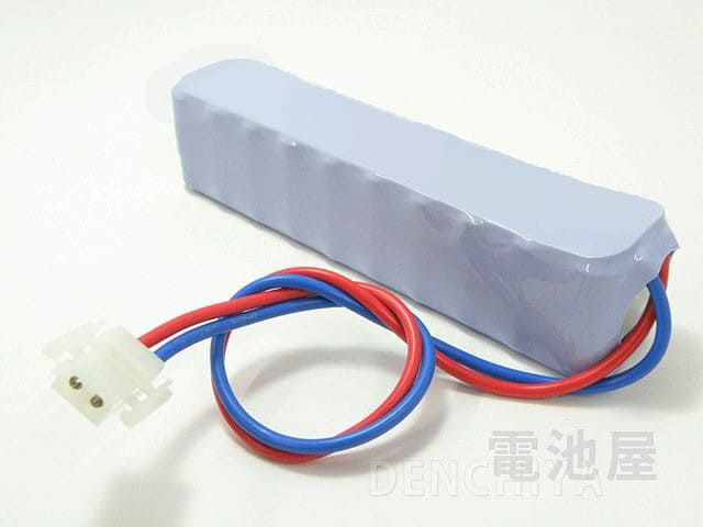 DC24V0.225Ah相当品 能美防災・ニッタン製自動火災報知設備用予備電源相当品  24V225mAh 統一コネクタ 日本消防検定協会NS鑑定品