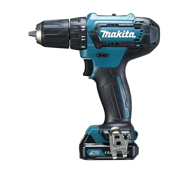 DF333DSHX ( DF331DSHX 後継品 ) マキタ ( MAKITA ) 充電式ドライバドリル 10.8V/1.5Ahスライド式充電池・充電器・ケース付