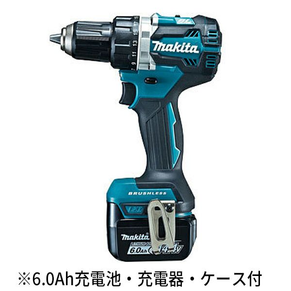 DF474DRGX ( DF470DRGX 後継品 ) マキタ ( MAKITA ) 充電式ドライバドリル ブルー 14.4V/6.0Ah充電池・充電器・ケース付