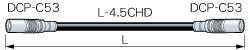 DN4.5HDC03 カナレ DINｹｰﾌﾞﾙ