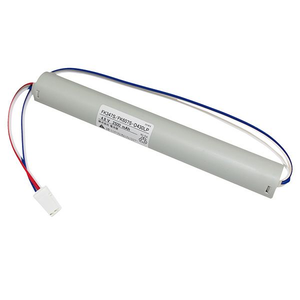 FK347相当品 パナソニック製非常灯用交換電池 4.8V2000mAh ＜FK848/FK653/FK607相当品(同等品)＞ 4.8V2000mAh＜年度シール付き＞ コネクター付きそのまま取付できます。[sd]【当日出荷対応】