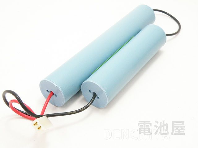 FK642相当品 パナソニック製非常灯用交換電池＜FK344/FK859相当品(同等品)＞ 6.0V2500mAh＜年度シール付き＞ コネクター付きそのまま取付できます。