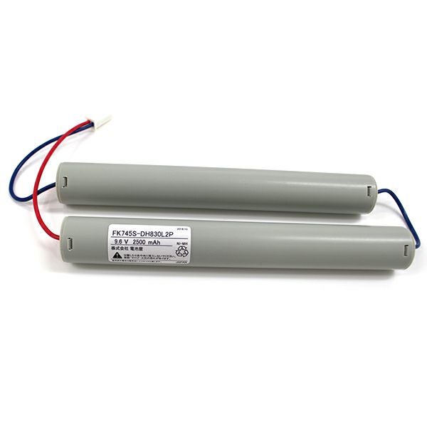 FK745相当品(同等品) ※電池屋製 9.6V2500mAh ＜年度シール付き＞ コネクター付きそのまま取付できます。