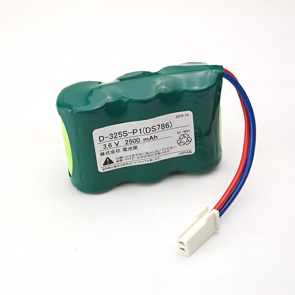 FK786相当品(同等品) ※電池屋製 3.6V2500mAh ＜年度シール付き＞ コネクター付きそのまま取付できます。