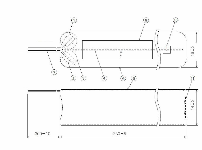 KR1.2SC-20相当品 同等品  シチズンPT-51Tシリーズ用交換電池 24V600mAh コネクター付き