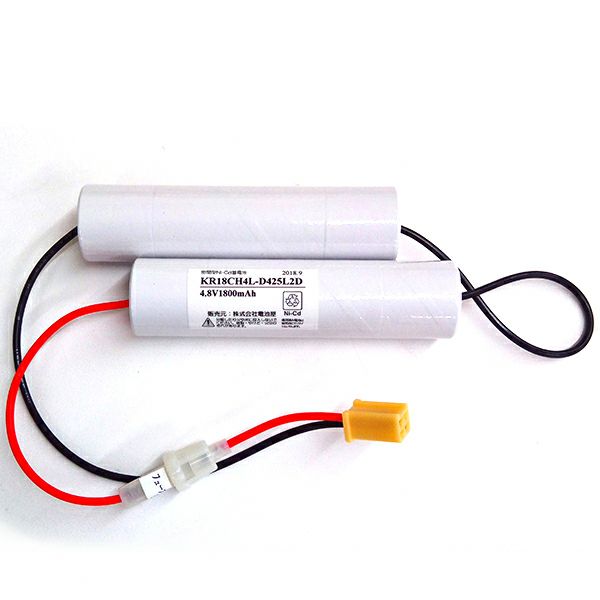 KR1.8CH-4L相当品 組電池製作バッテリー L2型 4P 4.8V1800mAh コネクター付き