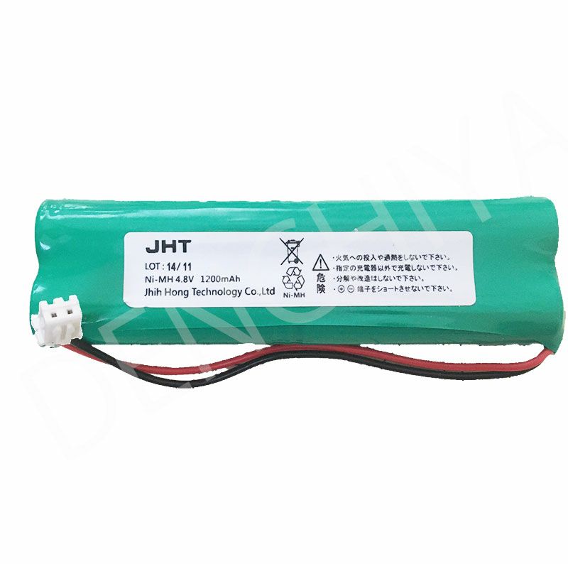 4.8V1200mAh 組電池 ニッケル水素 1H2V型（E型） コネクター付き  アツミ RSG1用等