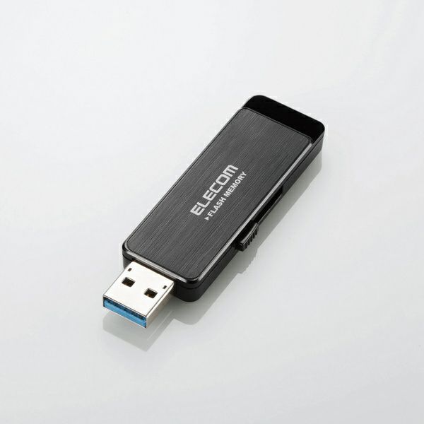 MF-ENU3A04GBK エレコム 4.0GB USB3.0ハードウェア暗号化USBメモリ