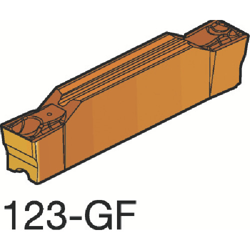 N123E2-0200-0002-GF-1125 サンドビックコロマントカンパニー コロカット１・２　溝入れ加工用チップ（３２０）　１１２５【発注単位：1】