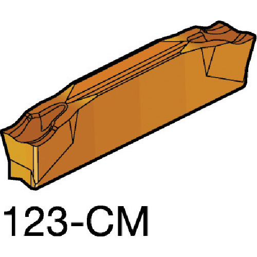 N123H1-0400-0002-CM-1125 サンドビックコロマントカンパニー コロカット１・２　突切り加工用チップ（３２０）　１１２５【発注単位：1】