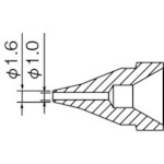 N61-03 白光　ＳＳ型　ノズル／１．０ｍｍ