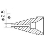 N61-08 白光　ノズル　１．０ＭＭ