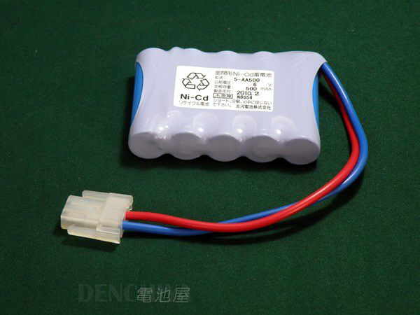 NR0.45AA-5相当品 古河電池 非常警報用交換バッテリー 統一コネクター