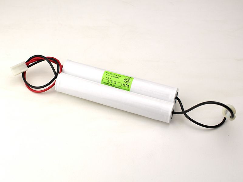 NR1.2SC-6L 相当品 日本電池（GS）製相当品 組電池製作バッテリー 7.2V1200mAh コネクター付き