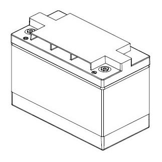 PVX-1080T 電菱 ( DENRYO ) 独立型システム用 ディープサイクルバッテリ 12V108Ah (24時間率) PVXシリーズ (SunXtender)