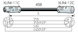 SC05-S8 カナレ 4心ｽﾋﾟｰｶｹｰﾌﾞﾙ