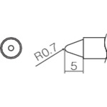 T12-B3 白光　こて先　０．７Ｂ型