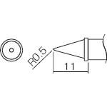 T12-WB2 白光　こて先　０．５ＷＢ型