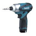 TD090DWX マキタ ( MAKITA ) 充電式インパクトドライバ ブルー 10.8V/1.3Ah充電池・充電器・ケース付