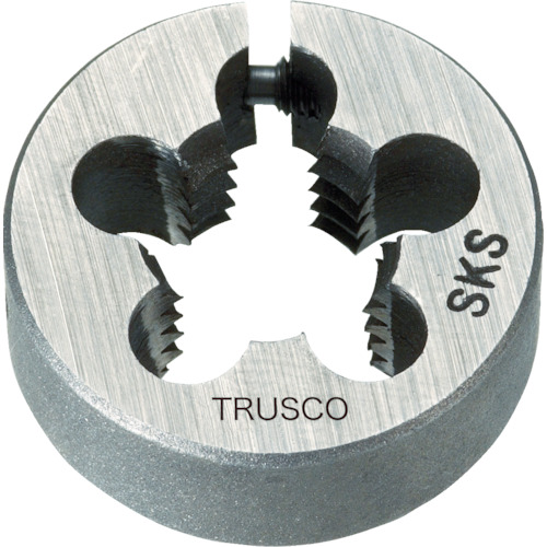 TKD-38PT14-19 トラスコ中山 ＴＲＵＳＣＯ　管用テーパーダイス　ＰＴ１／４－１９　ＳＫＳ【発注単位：1】