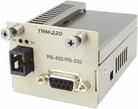 TRM-220A-49 カナレ RS422/RS232光ｺﾝﾊﾞｰﾀ